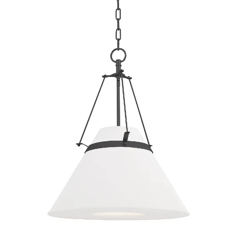 Industrial Lighting for Woodworking FactoriesClemens One Light Pendant