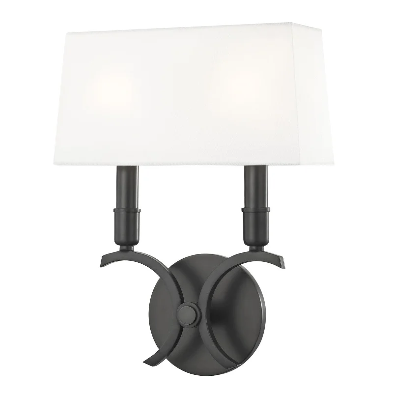 Industrial Flood Lighting for Outdoor Loading DocksGwen Two Light Wall Sconce