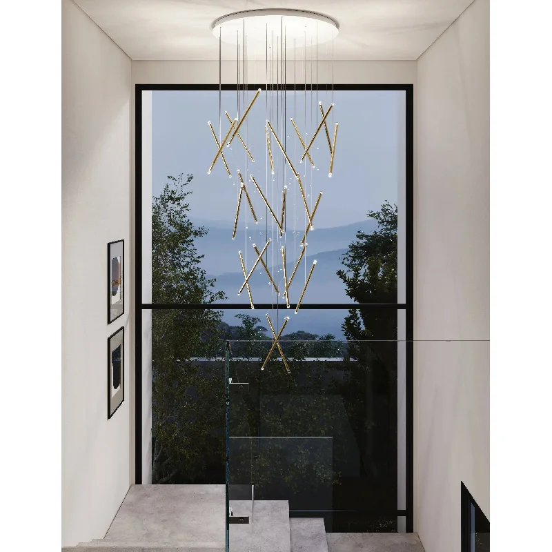 Track lighting for highlighting kitchen cabinets24 Light A-Tube Nano Duo - Cluster Composition