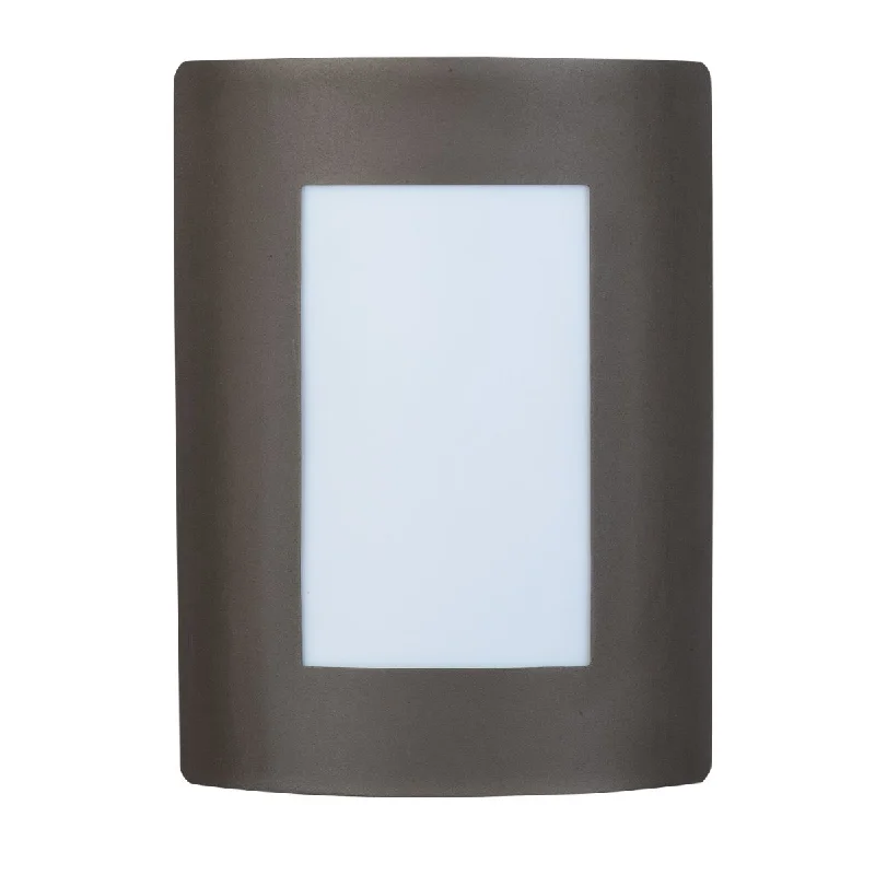 High - Bay LED Industrial Lighting for WarehousesView LED 8 in. LED Outdoor Wall Light 900 Lumens 3000K Bronze Finish High - Bay LED Industrial Lighting for WarehousesView LED 8 in. LED Outdoor Wall Light 900 Lumens 3000K Bronze Finish