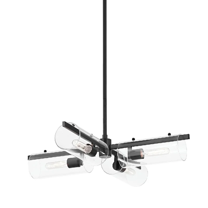 Industrial Lighting for Furniture FactoriesAriel Four Light Chandelier