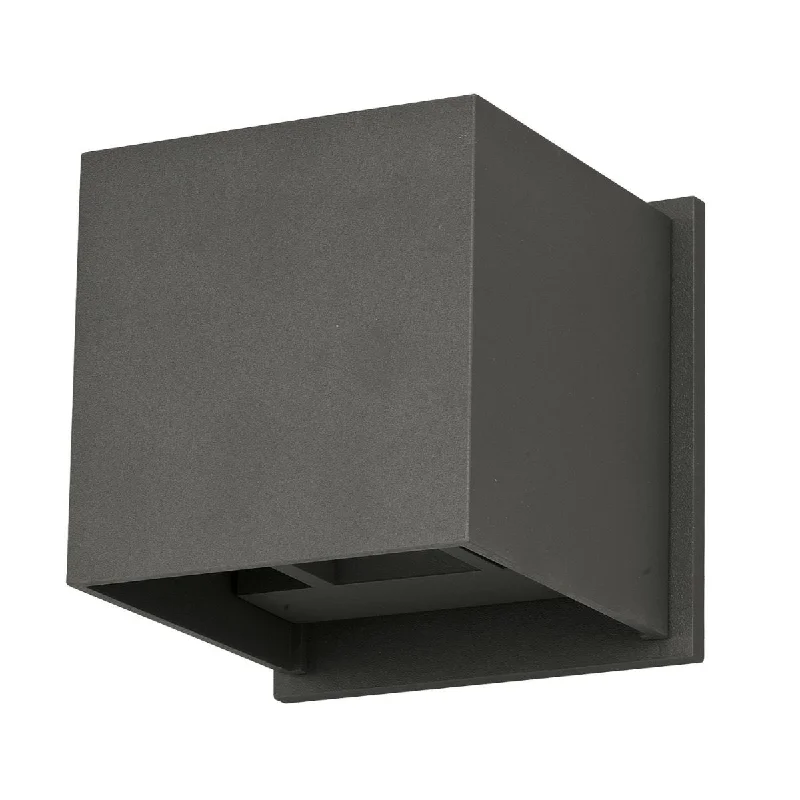 Industrial Lighting for Printing Press FacilitiesAlumilux Cube 5 in. LED Outdoor Wall Mount 420 Lumens 3000K Bronze Industrial Lighting for Printing Press FacilitiesAlumilux Cube 5 in. LED Outdoor Wall Mount 420 Lumens 3000K Bronze