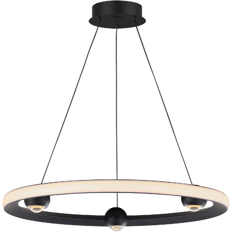 Industrial Lighting for Food Processing FactoriesNodes 24 in. LED Pendant Light Selectable CCT Black finish Industrial Lighting for Food Processing FactoriesNodes 24 in. LED Pendant Light Selectable CCT Black finish