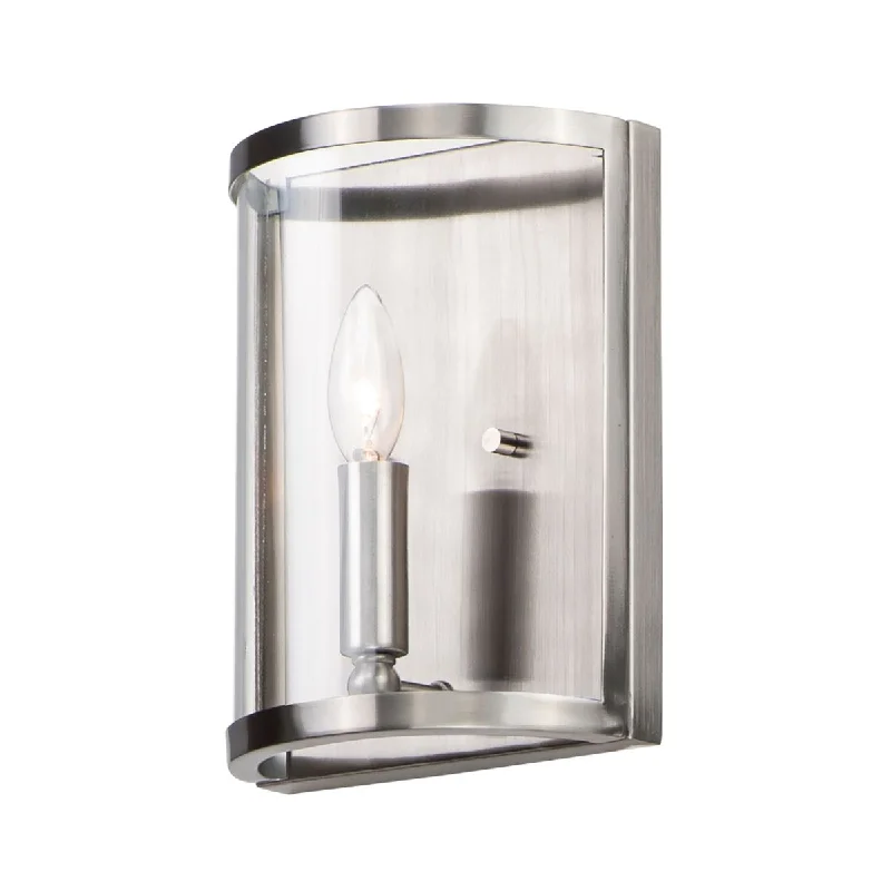Industrial Lighting for Food Processing FactoriesSentinel 10 in. Wall Light Nickel Finish Industrial Lighting for Food Processing FactoriesSentinel 10 in. Wall Light Nickel Finish