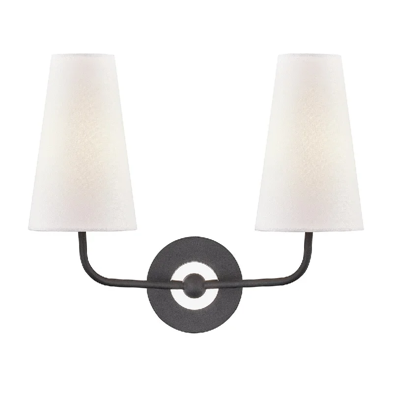 Low - Bay Industrial Lighting Fixtures for Small FactoriesMerri Two Light Wall Sconce Low - Bay Industrial Lighting Fixtures for Small FactoriesMerri Two Light Wall Sconce