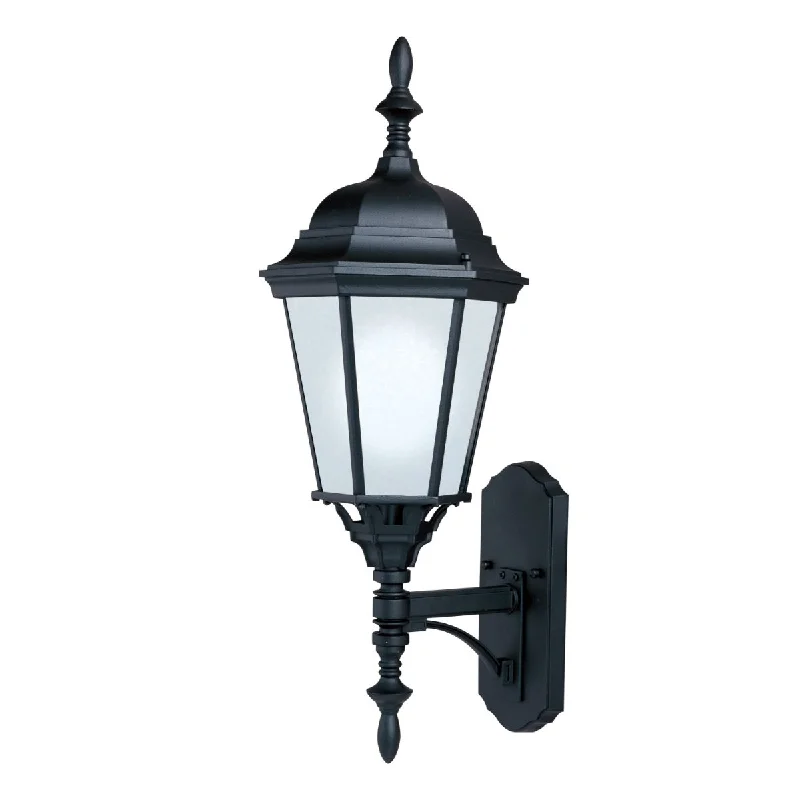 Industrial Exit Sign Lighting for Quick EvacuationWestlake LED E26 24 in. LED Outdoor Wall Light 455 Lumens 3000K Black Finish Industrial Exit Sign Lighting for Quick EvacuationWestlake LED E26 24 in. LED Outdoor Wall Light 455 Lumens 3000K Black Finish