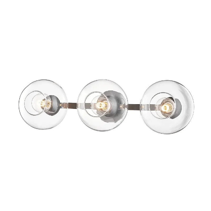 Industrial Wall - Mounted Lighting for Workshop WallsMargot Three Light Wall Sconce