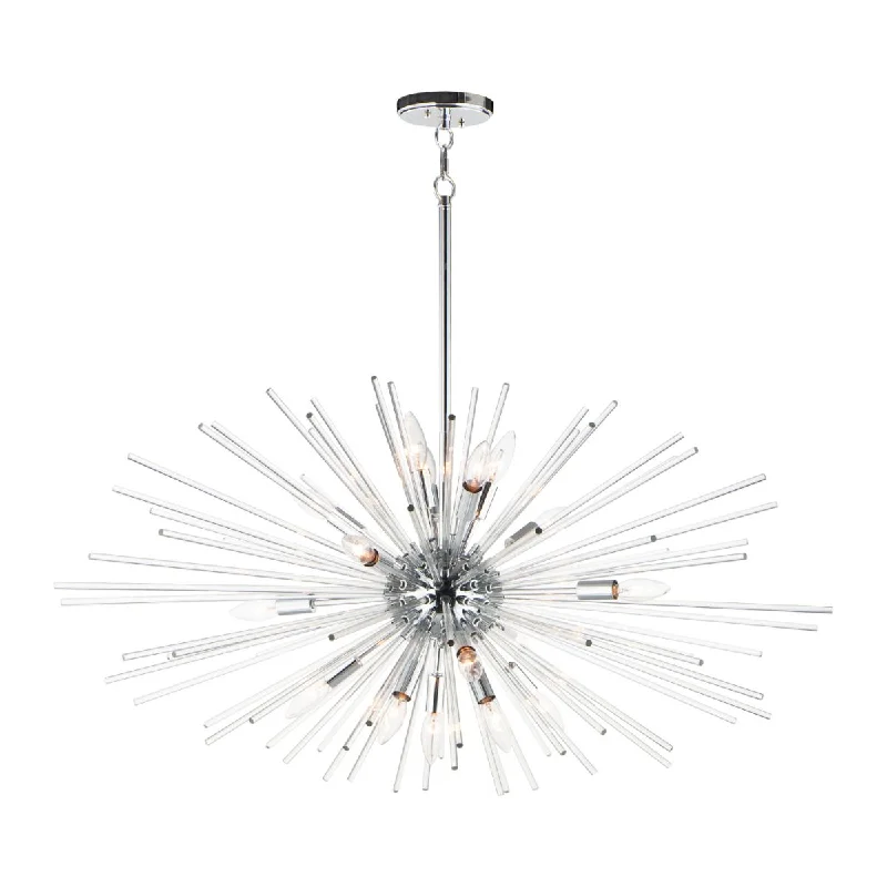 Corrosion - Resistant Industrial Lighting for Coastal FactoriesPolaris 20 in. 16 Lights Pendant Light Polished Chrome Finish Corrosion - Resistant Industrial Lighting for Coastal FactoriesPolaris 20 in. 16 Lights Pendant Light Polished Chrome Finish