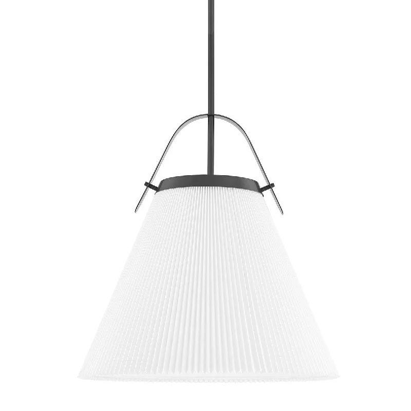 Industrial Lighting with High CRI (Color Rendering Index) for True Color PerceptionAldridge One Light Pendant