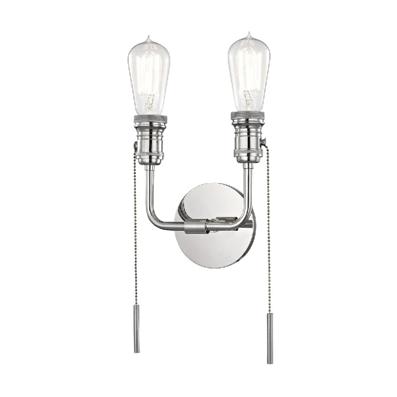 Dust - Resistant Industrial Lighting for Dirty WorkspacesLexi Two Light Wall Sconce