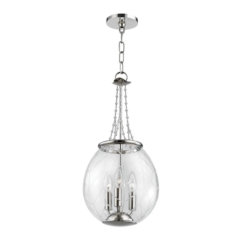 Industrial Emergency Lighting for Safety in FactoriesPierce Three Light Pendant