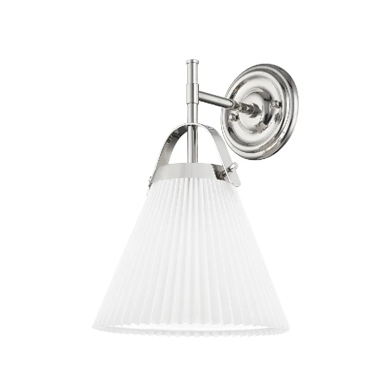 Industrial Lighting for Printing Press FacilitiesAldridge One Light Wall Sconce
