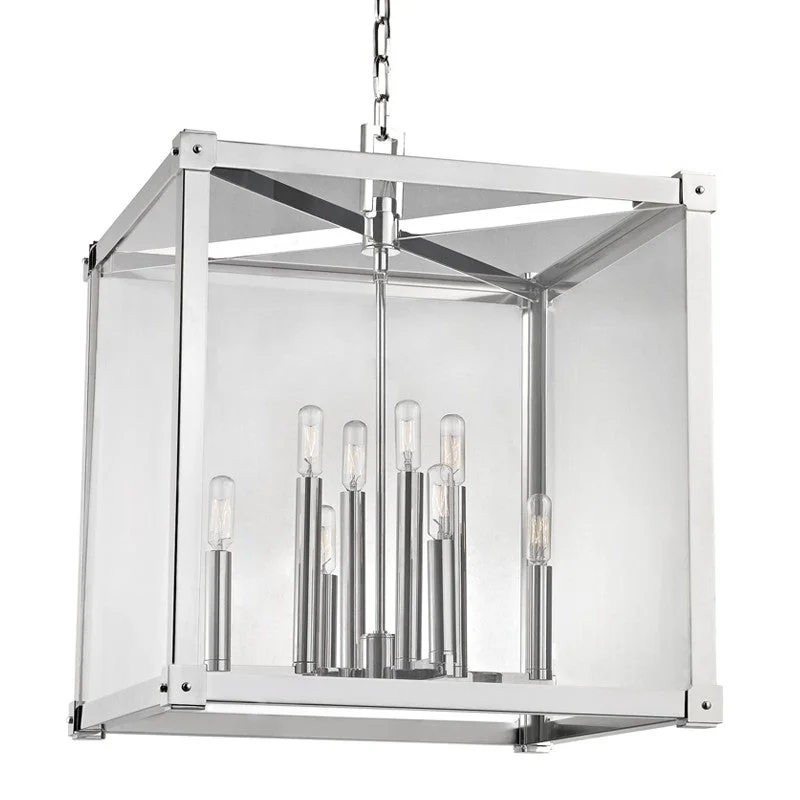 High - Bay LED Industrial Lighting for WarehousesForsyth Eight Light Pendant