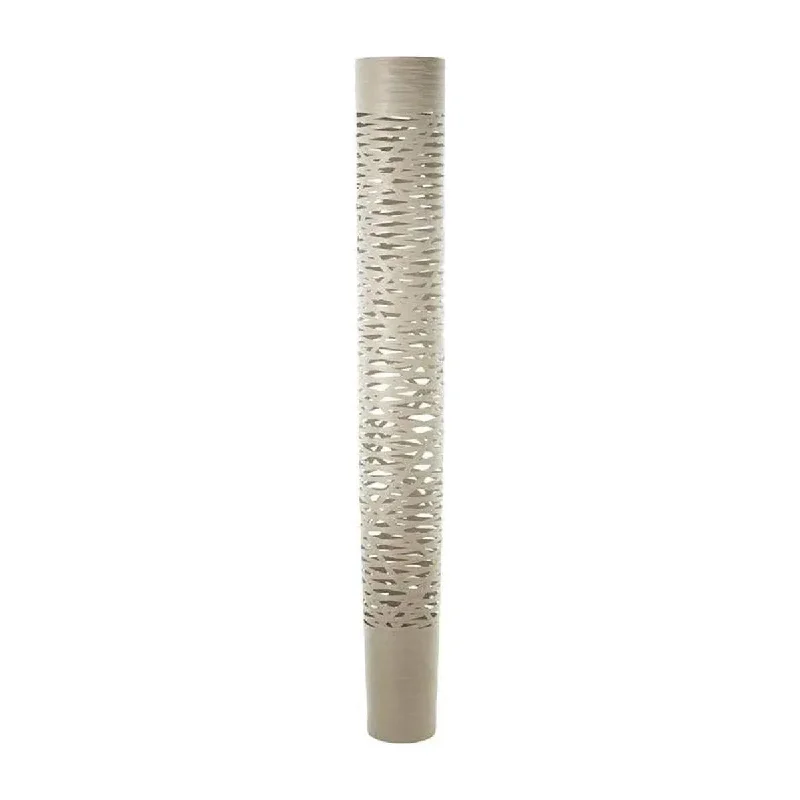 Track lighting with frosted glass shadesTress LED Floor Lamp