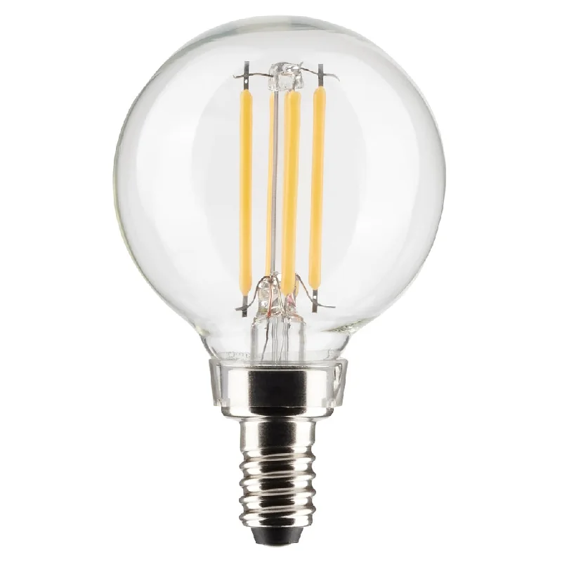 Explosion - Proof Industrial Lighting for Hazardous Locations5.5 Watt G16.5 LED - Clear - Candelabra base - 90 CRI - 4000K - 120 Volt -  6 Pack
