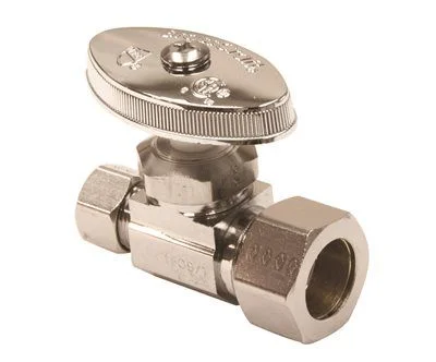 Track lighting for high - ceiling spacesStraight Stop 1/2 Inch  Nom Comp X 3/8 Inch  Od Chrome Lead Free