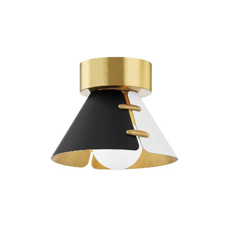 Energy - Efficient Industrial Lighting for Cost - SavingsSplit One Light Flush Mount Energy - Efficient Industrial Lighting for Cost - SavingsSplit One Light Flush Mount