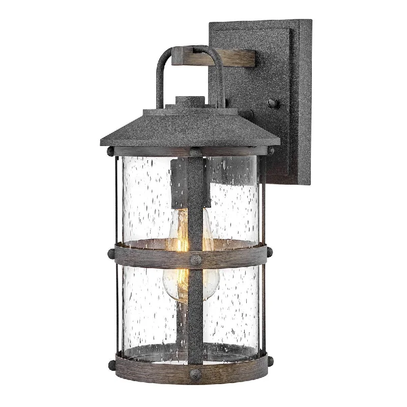 Track lighting for updating office lobbiesLakehouse 1 Light Small/Medium Outdoor Wall Lantern - Aged Zinc with Driftwood Grey E27 IP44 Track lighting for updating office lobbiesLakehouse 1 Light Small/Medium Outdoor Wall Lantern - Aged Zinc with Driftwood Grey E27 IP44