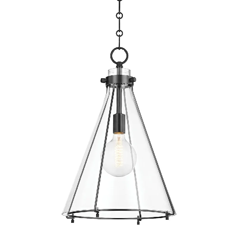 Industrial Wall - Mounted Lighting for Workshop WallsEldridge One Light Pendant