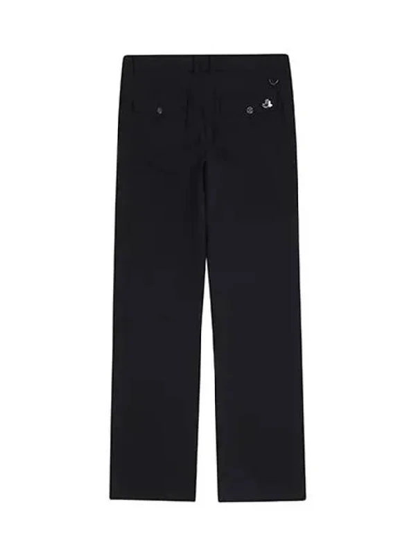 Women s obi modified bootcut 10cm pants 5034LXWN BLACK