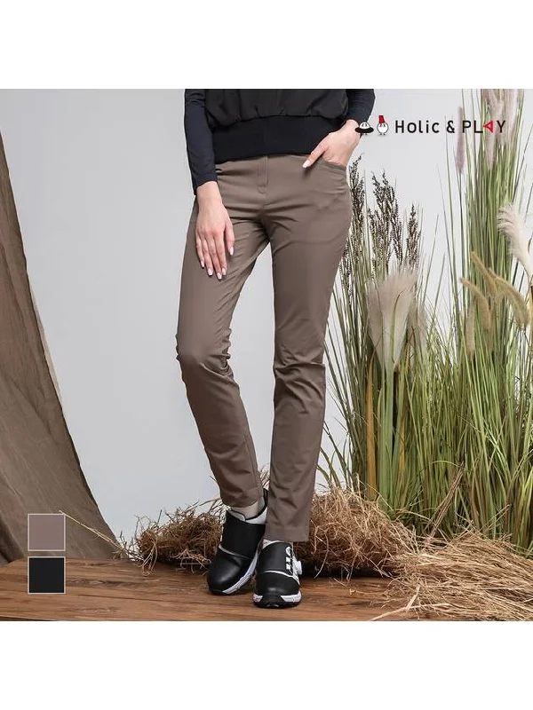 Women s leather decorative point pants HC3WPT002