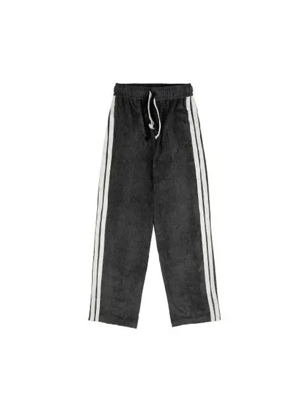 Unisex Unit Corduroy Wool Pants Gray