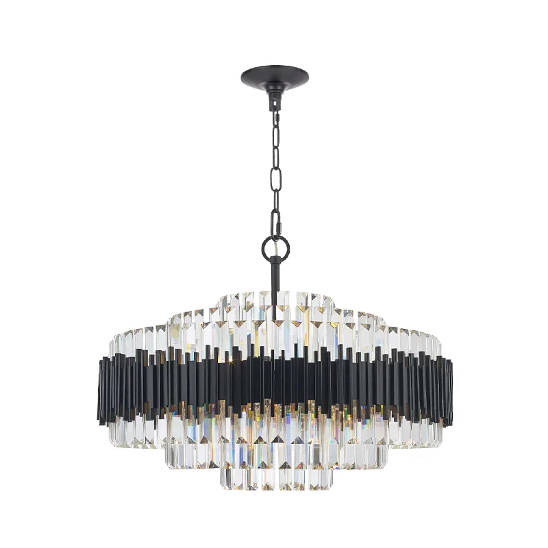 Chandeliers for Living Rooms to Create a Focal PointChandeliers for Living Rooms to Create a Focal PointAllegra Collection - 83cm Chandelier - Matte Black