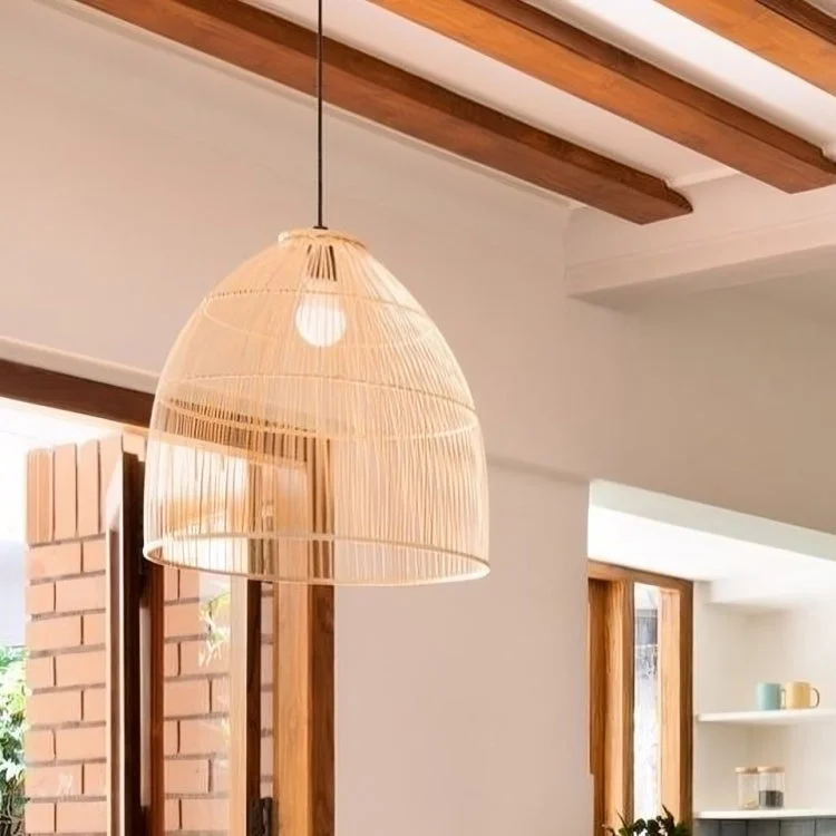 Incandescent Chandeliers for a Warm and Traditional GlowIncandescent Chandeliers for a Warm and Traditional GlowAura Bamboo Pendant Lamp 16inch - Handcrafted Eco-Friendly Lighting