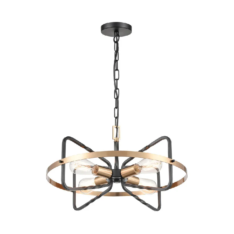 Rustic Wood Chandeliers for Country - Style HousesRustic Wood Chandeliers for Country - Style HousesFranklite Kasteel Chandelier Dark Bronze and Brushed Brass