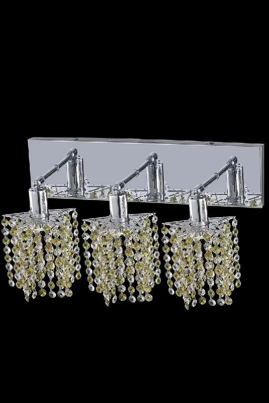 Chandeliers with Frosted Glass for a Softer Light DiffusionChandeliers with Frosted Glass for a Softer Light DiffusionZC121-1383W-O-P-RO/RC By Regency Lighting Mini Collection 3 Light Wall Sconces Chrome Finish