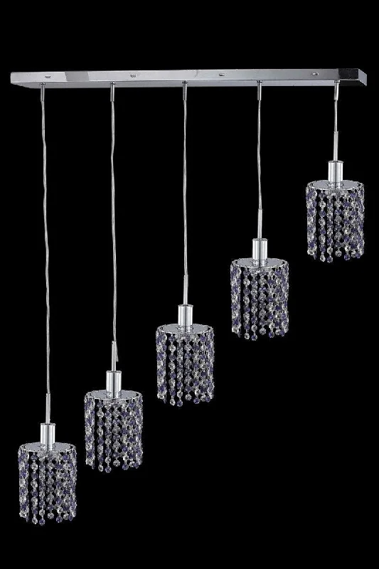 Chandeliers with Candle - Style Bulbs for a Classic AestheticChandeliers with Candle - Style Bulbs for a Classic AestheticZC121-1385D-O-R-LP/RC By Regency Lighting Mini Collection 5 Light Chandeliers Chrome Finish