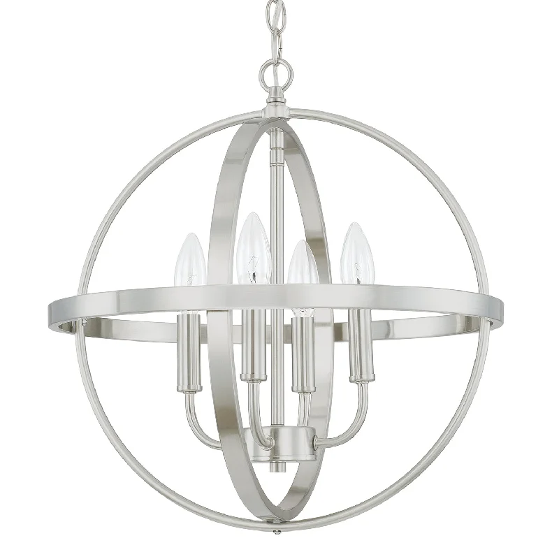 Chandeliers for Dining Rooms to Set the Mood for MealsChandeliers for Dining Rooms to Set the Mood for MealsCapital Hartwell 317541BN Chandelier Light - Brushed Nickel