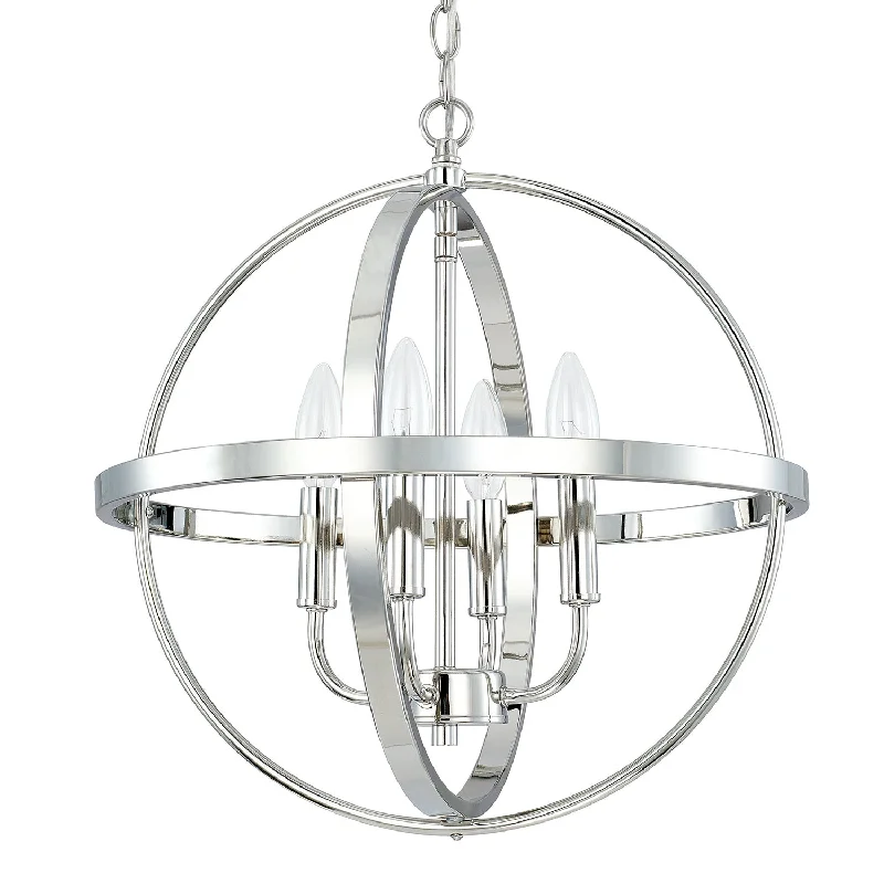 Chandeliers for Low Ceilings to Avoid OvercrowdingChandeliers for Low Ceilings to Avoid OvercrowdingCapital Hartwell 317541PN Chandelier Light - Polished Nickel