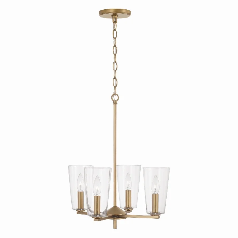 Chandeliers for Dining Rooms to Set the Mood for MealsChandeliers for Dining Rooms to Set the Mood for MealsCapital Portman 348641AD-538 Chandelier Light - Aged Brass