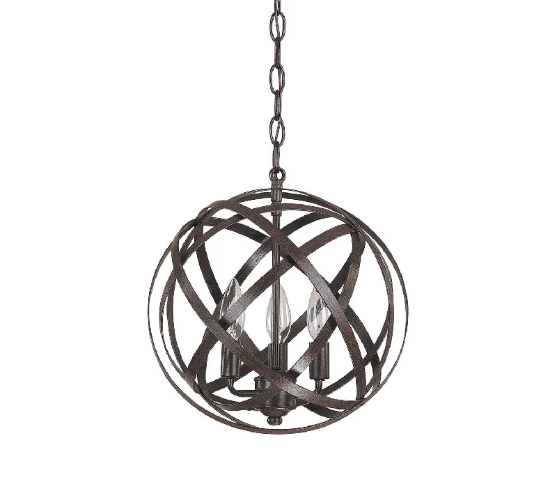 Chandeliers with Adjustable Height for Custom InstallationChandeliers with Adjustable Height for Custom InstallationCapital Axis 4233RS Chandelier Light - Russet