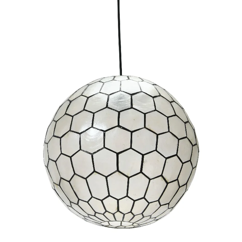 Chandeliers with Pendant Lights for a Stylish LookChandeliers with Pendant Lights for a Stylish LookCapiz Honeycomb Globe Pendant Light