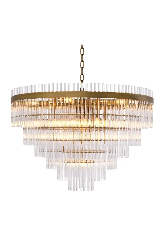 LED Chandeliers for Energy - Efficient LightingLED Chandeliers for Energy - Efficient LightingCascading Glass Rods Chandelier | Eichholtz East