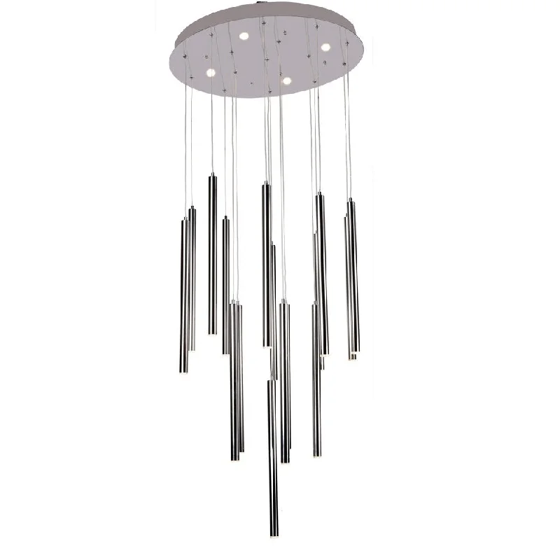 Chandeliers for Dining Rooms to Set the Mood for MealsChandeliers for Dining Rooms to Set the Mood for MealsChrome Rod LED Round Spiral Chandeliers