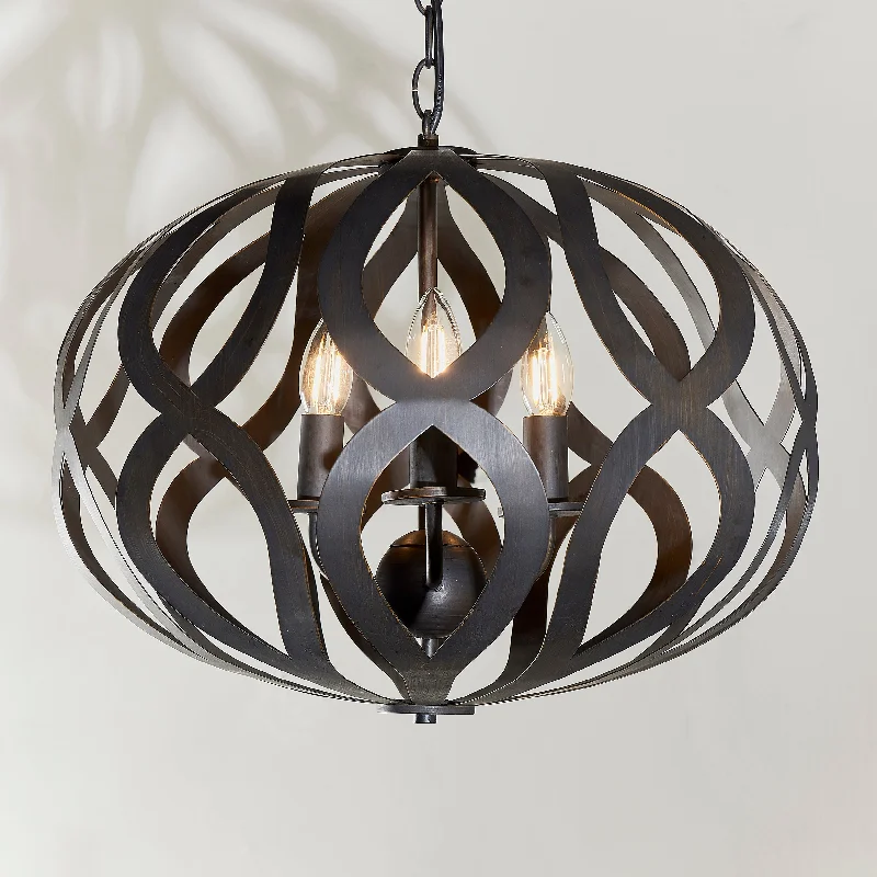 Minimalist Chandeliers for Sleek and Simple InteriorsMinimalist Chandeliers for Sleek and Simple InteriorsEndon Sirolo 3lt Pendant