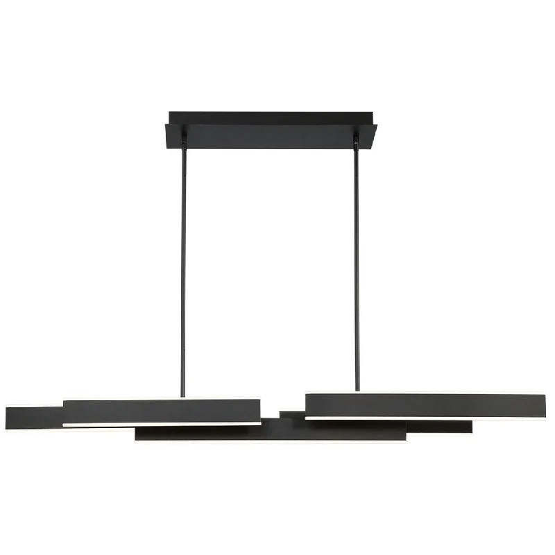Chandeliers with Adjustable Arms for Directional LightingChandeliers with Adjustable Arms for Directional LightingEurofase Cameno 55-Inch Linear Chandelier