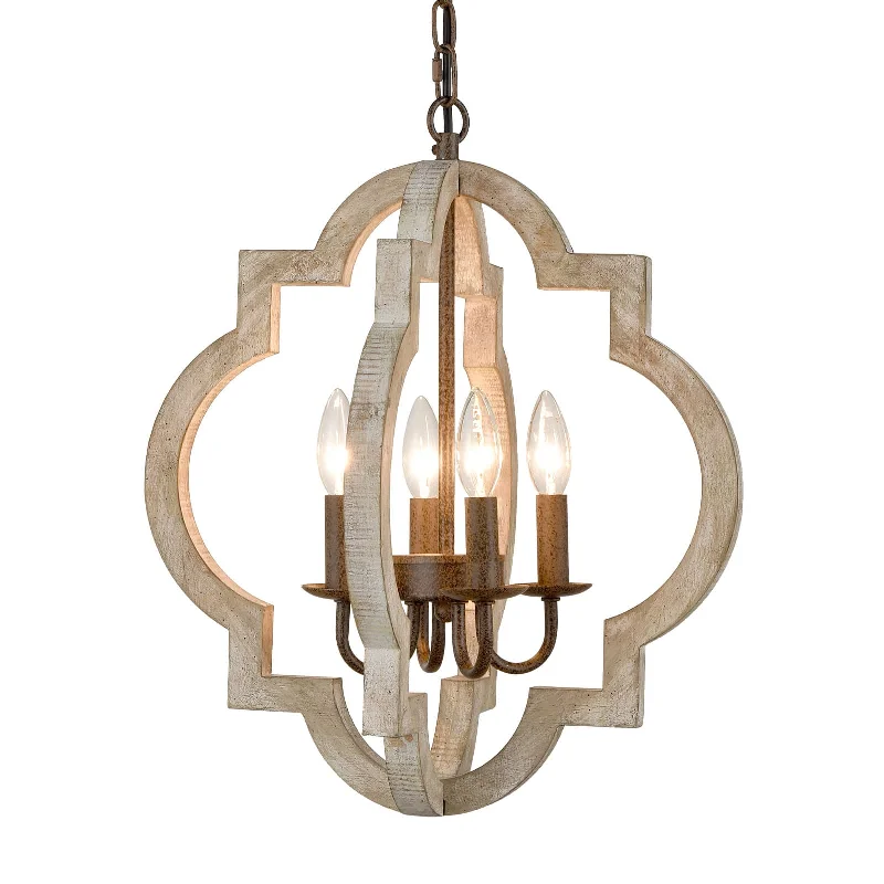 Chandeliers with Frosted Glass for a Softer Light DiffusionChandeliers with Frosted Glass for a Softer Light DiffusionFarmhouse White Wood Chandeliers Orb Dining Room Chandelier