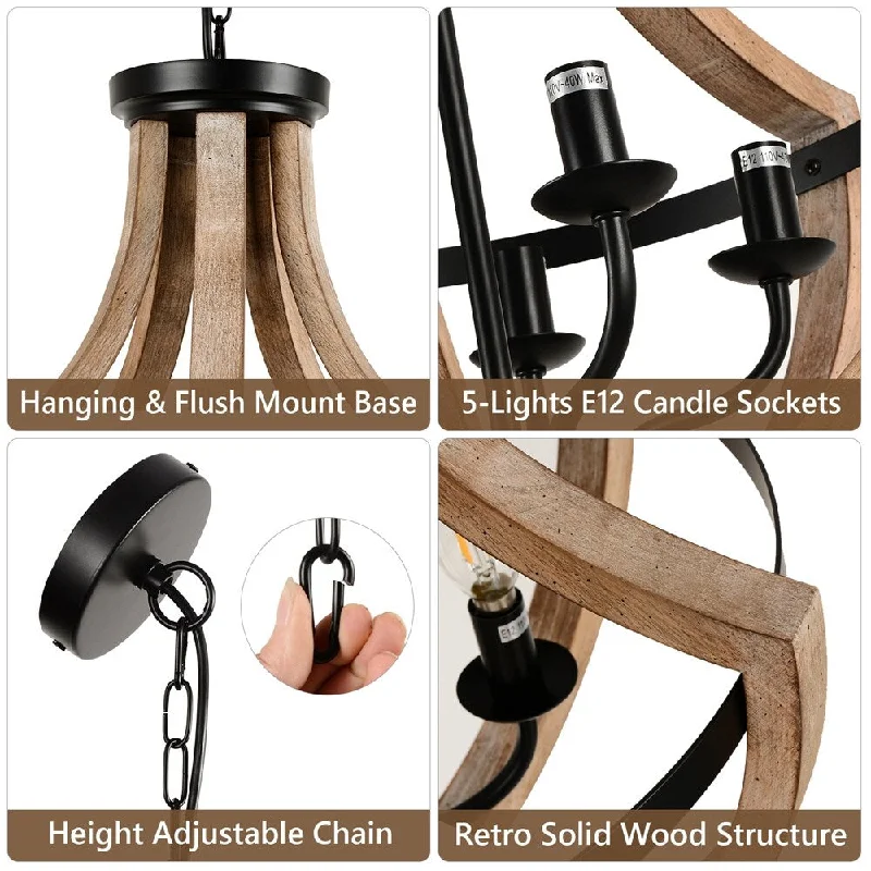 Chandeliers with Metal Frames in Black FinishChandeliers with Metal Frames in Black FinishFarmhouse Wood Chandelier Light Fixtures Chandeliers with Metal Frames in Black FinishChandeliers with Metal Frames in Black FinishFarmhouse Wood Chandelier Light Fixtures