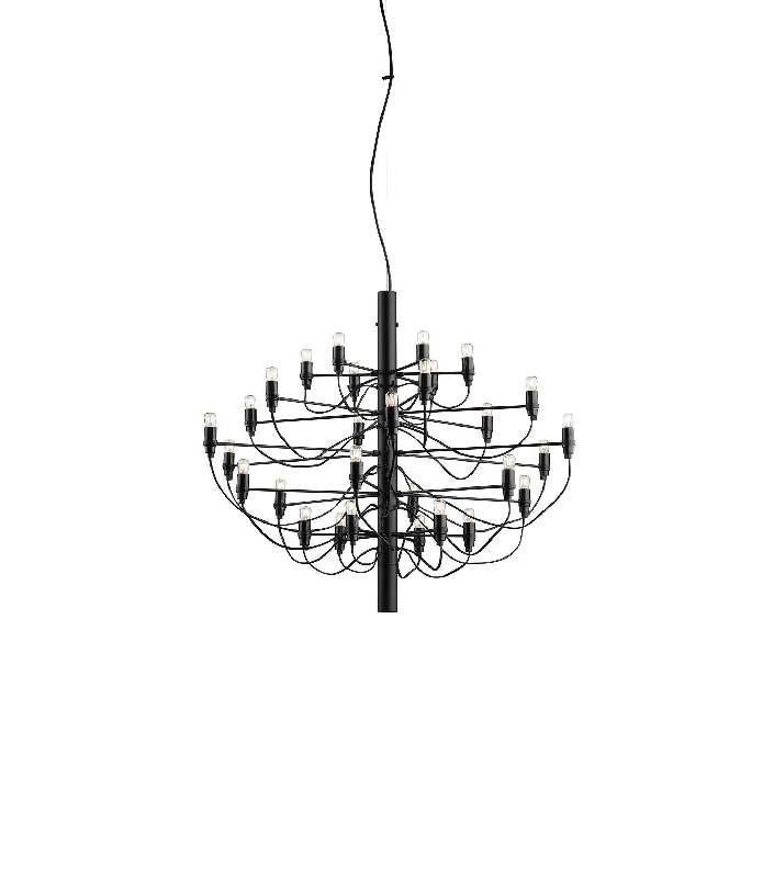 Chandeliers with Metal Frames in Bronze FinishChandeliers with Metal Frames in Bronze FinishFlos 2097/30 Suspension Light