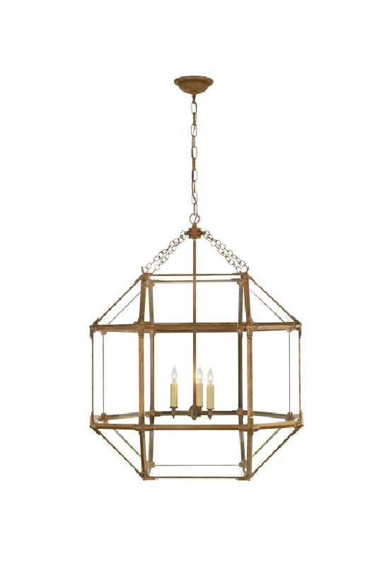Chandeliers with Pendant Lights for a Stylish LookChandeliers with Pendant Lights for a Stylish LookGilded Iron Frame Pendant Light - M | Andrew Martin Morris