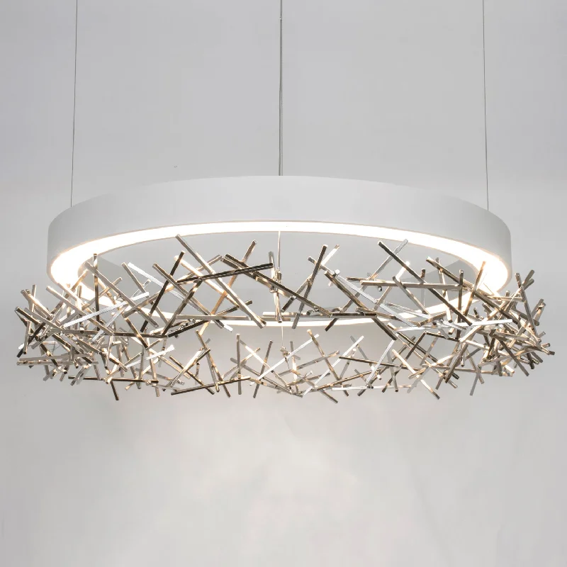 Mid - Century Modern Chandeliers for Vintage AppealMid - Century Modern Chandeliers for Vintage AppealHALO / CRISS-CROSS Chandelier
