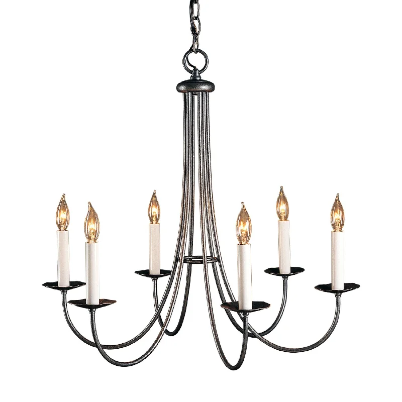 Chandeliers with Dimmable Lights for Ambiance ControlChandeliers with Dimmable Lights for Ambiance ControlSimple Sweep 6 Arm Chandelier