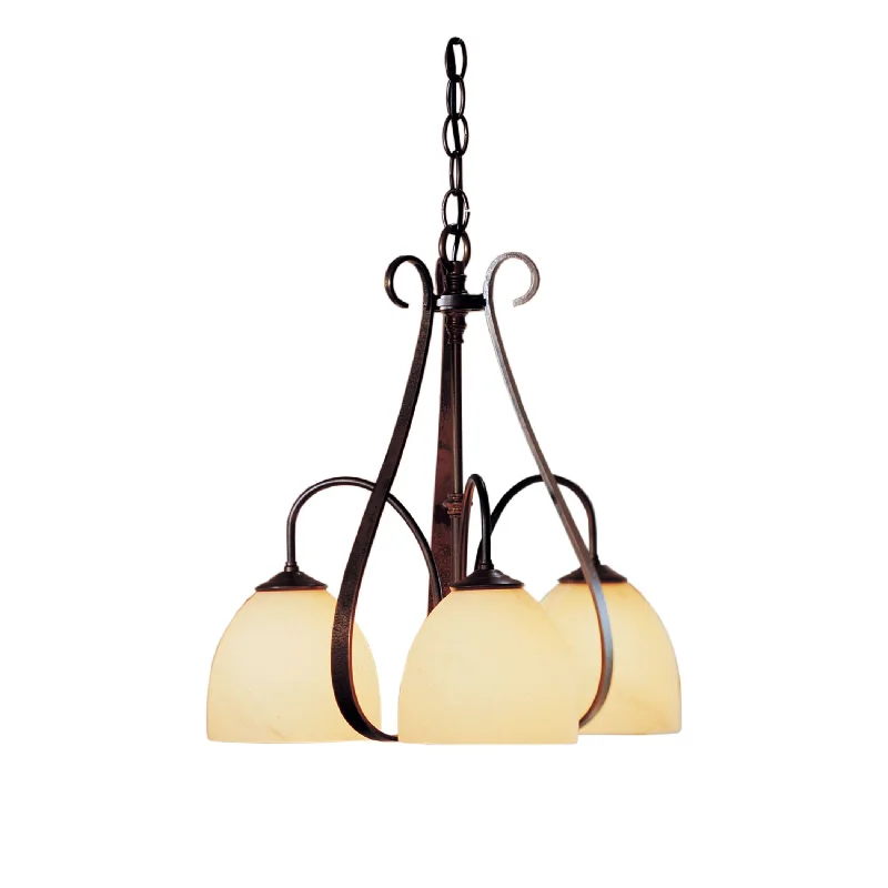 Traditional Brass Chandeliers for Classic InteriorsTraditional Brass Chandeliers for Classic InteriorsSweeping Taper 3 Arm Downlight Chandelier