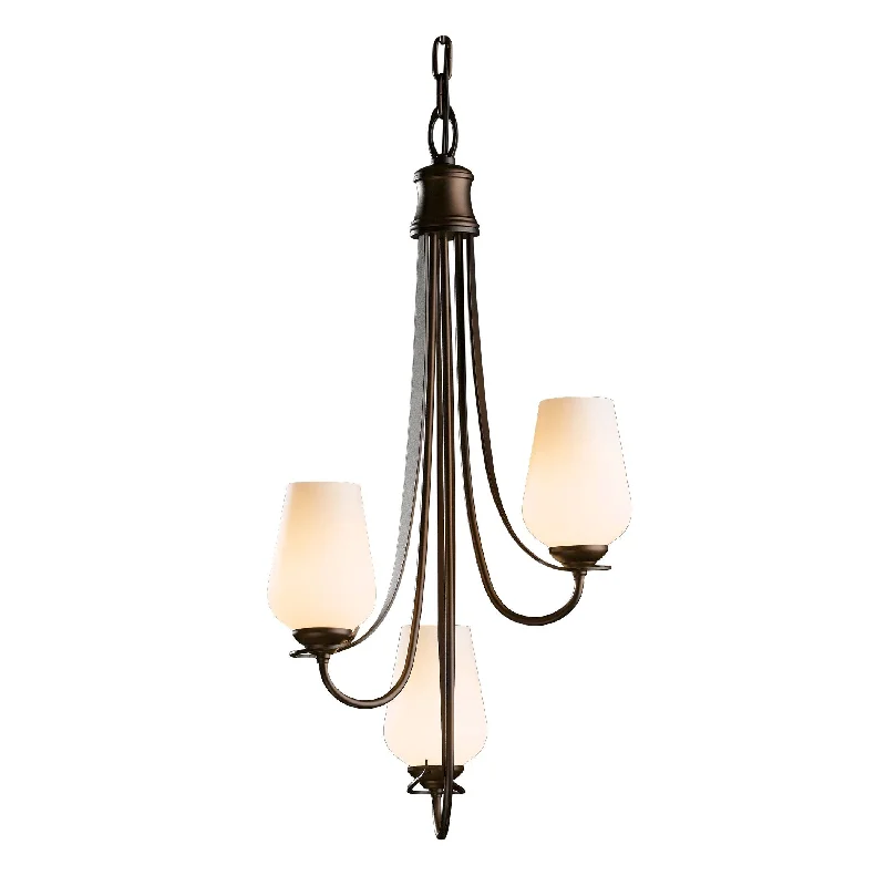 Victorian - Inspired Chandeliers with Ornate DetailsVictorian - Inspired Chandeliers with Ornate DetailsFlora Vertical 3 Arm Chandelier