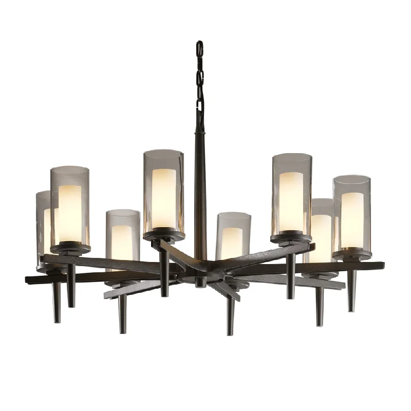 Chandeliers with Metal Frames in Gold FinishChandeliers with Metal Frames in Gold FinishConstellation 8 Arm Chandelier