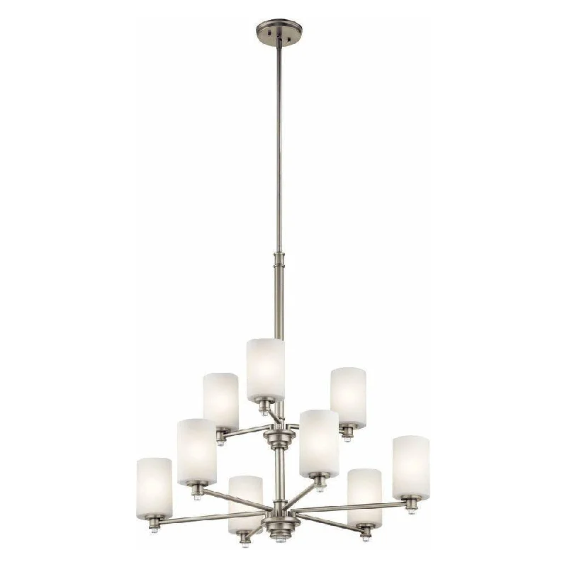 Chandeliers for High Ceilings to Fill Vertical SpaceChandeliers for High Ceilings to Fill Vertical SpaceKichler Joelson Chandelier 9Lt LED